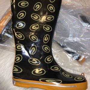 Brand new never worn FANSHOES! Women’s rain boots!